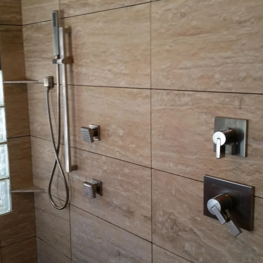 Shower fixture installation for Frozen Pipe Repair in El Segundo